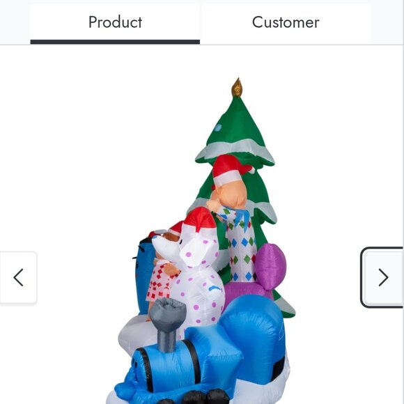 Island Of Misfit Toys Christmas Inflatable - Picture 2 of 6